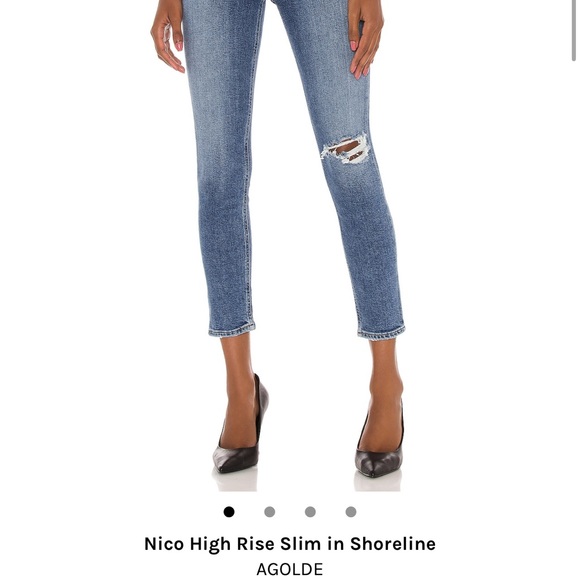 AGOLDE | Nico High Rise Slim Jeans - Picture 6 of 7